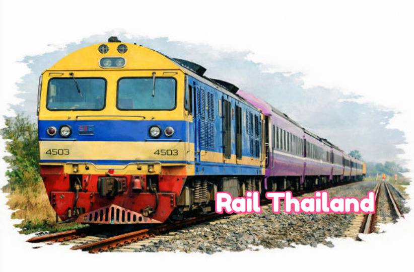 Thailand Railway Train Journey